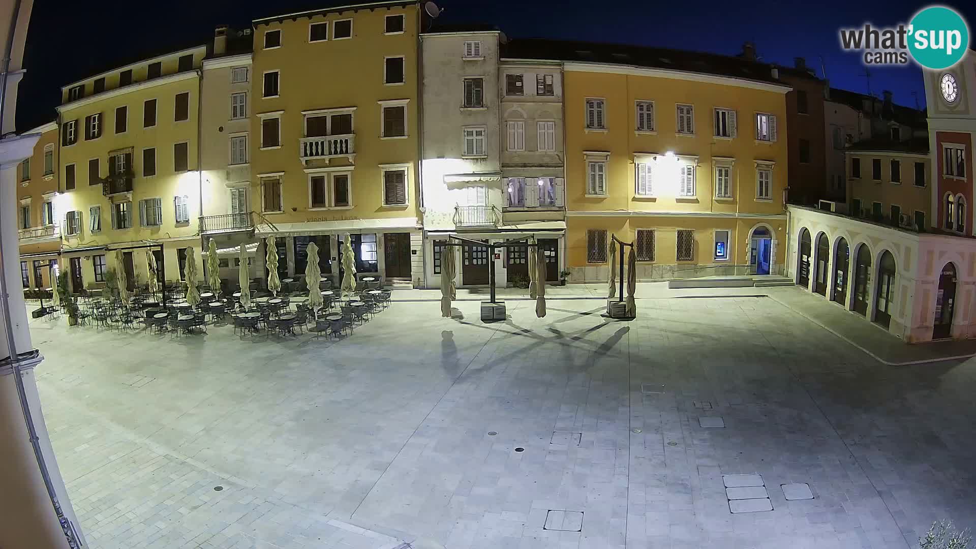 Webcam Rovinj Center – Plaza Principal