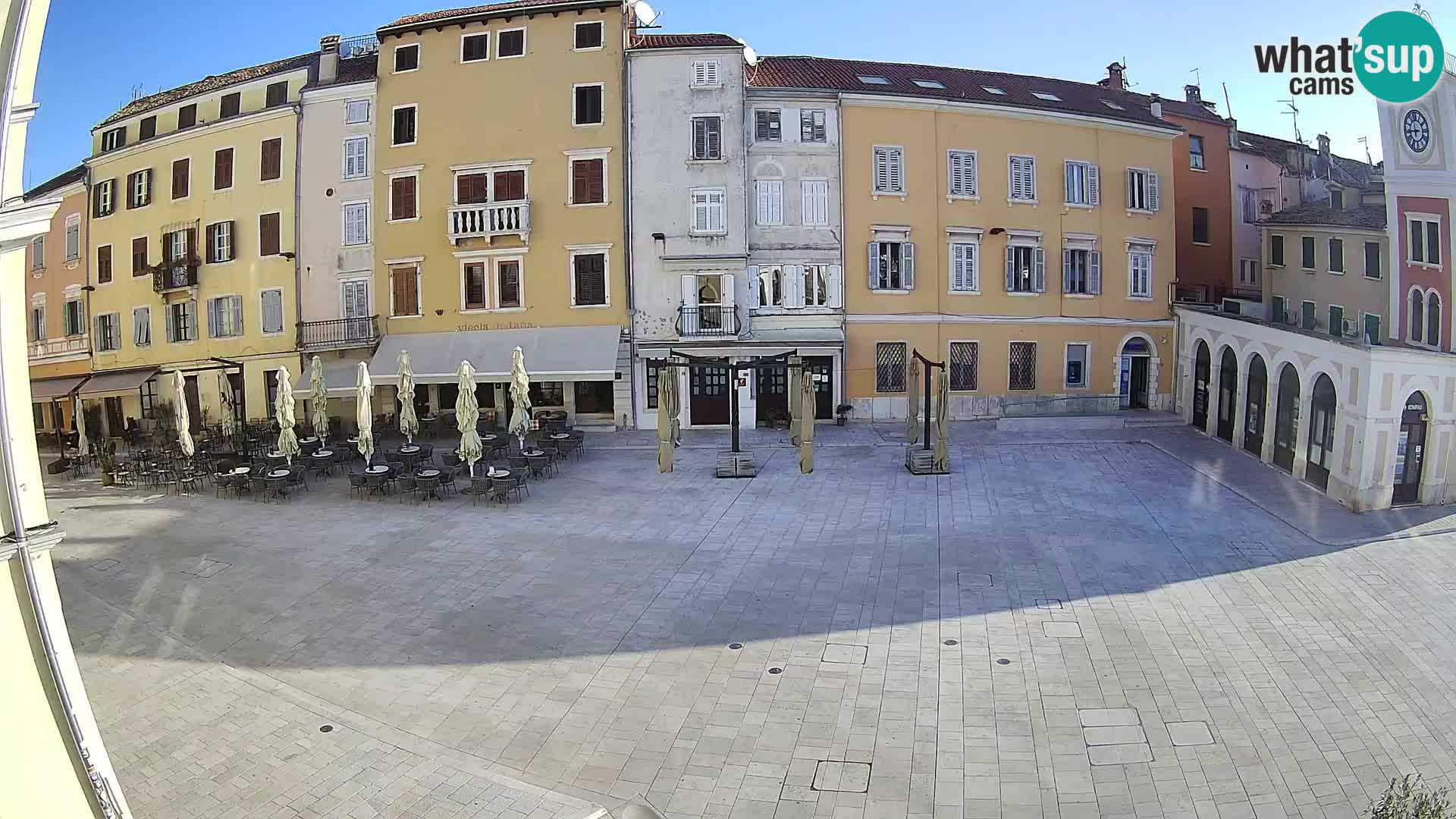 Webcam Rovigno Centro – Piazza Centrale