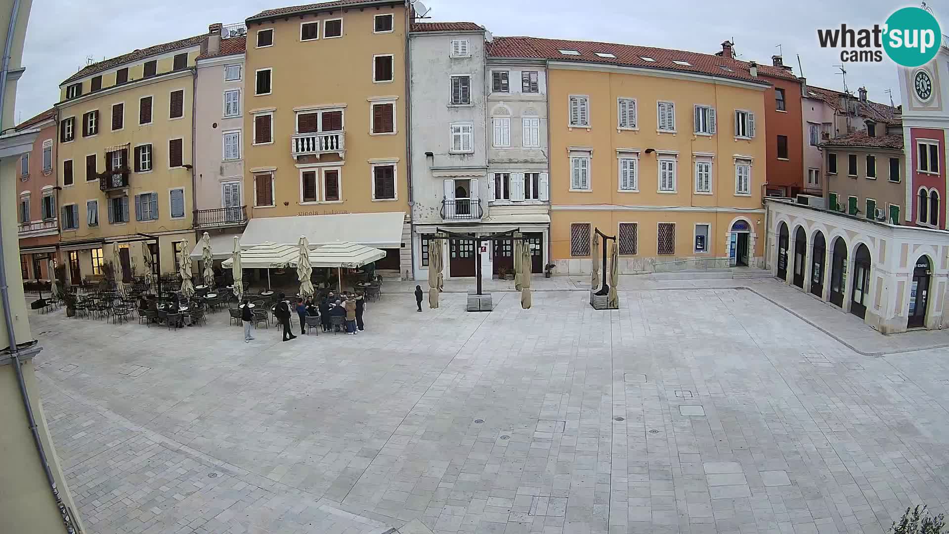 Rovinj Center Webcam – Main Square