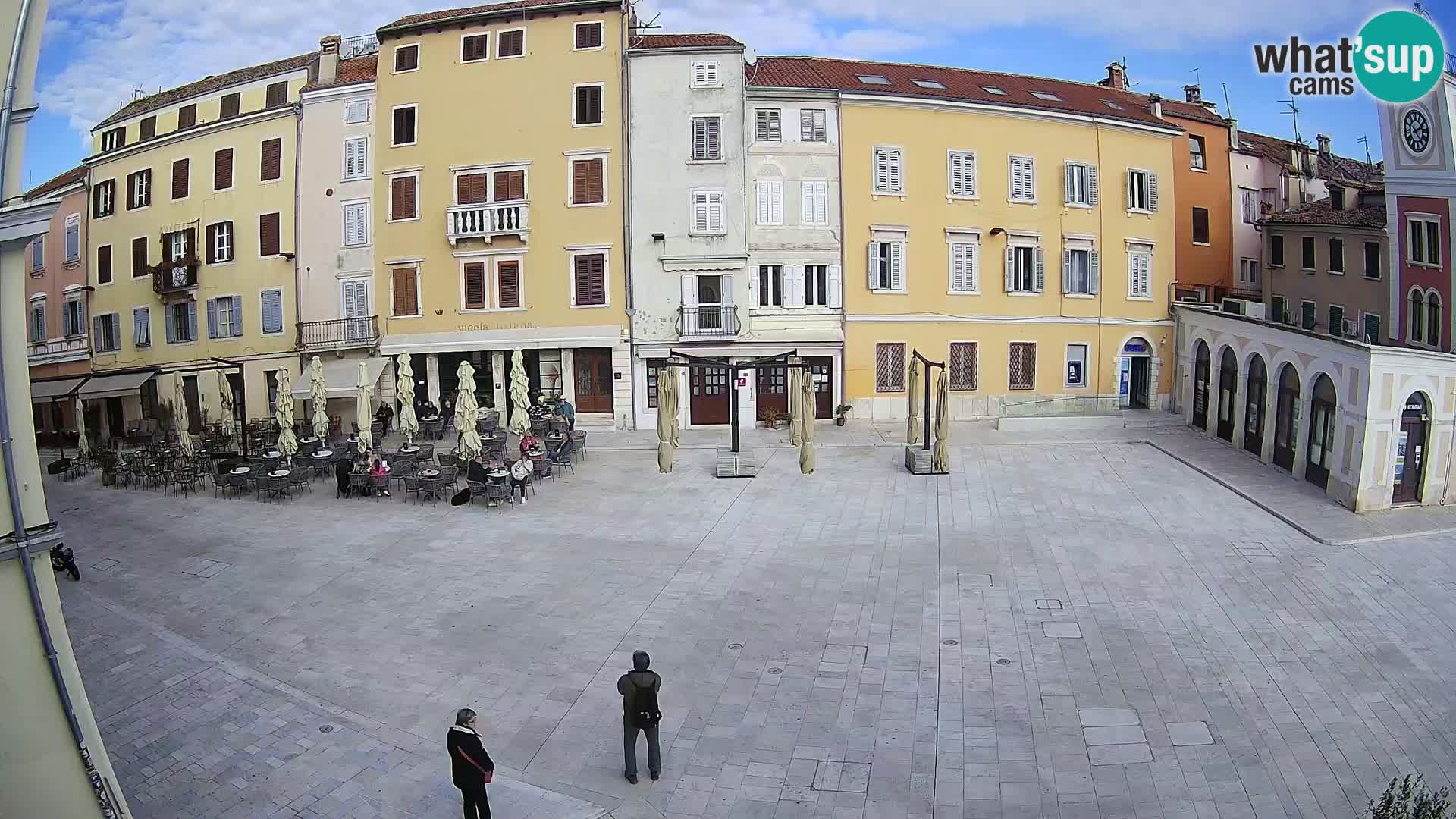 Webcam Rovinj Zentrum – Hauptplatz in Echtzeit