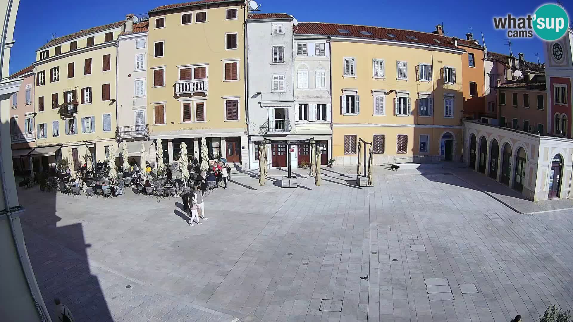 Webcam Rovinj Center – Plaza Principal