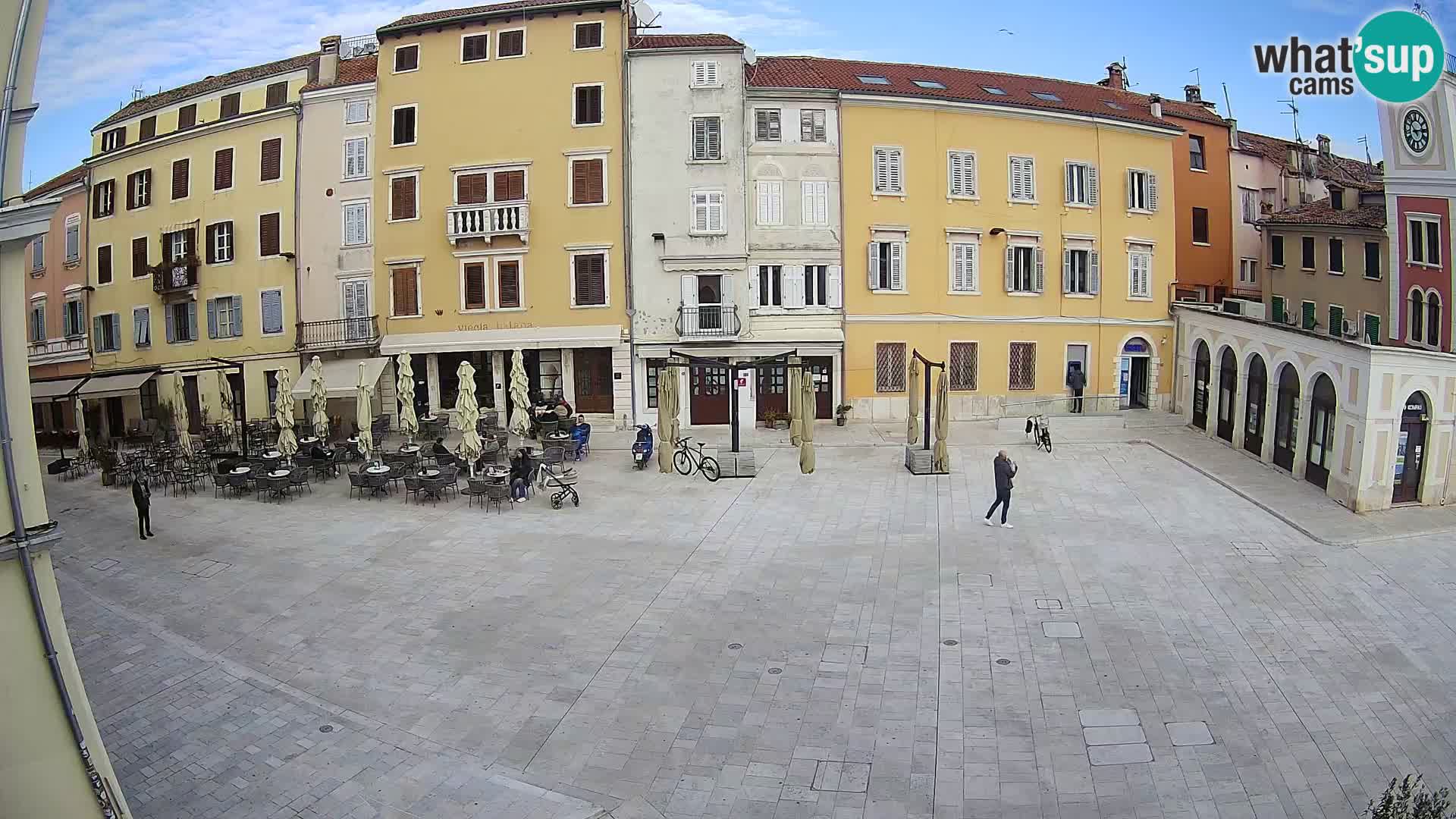 Webcam Rovinj Zentrum – Hauptplatz in Echtzeit