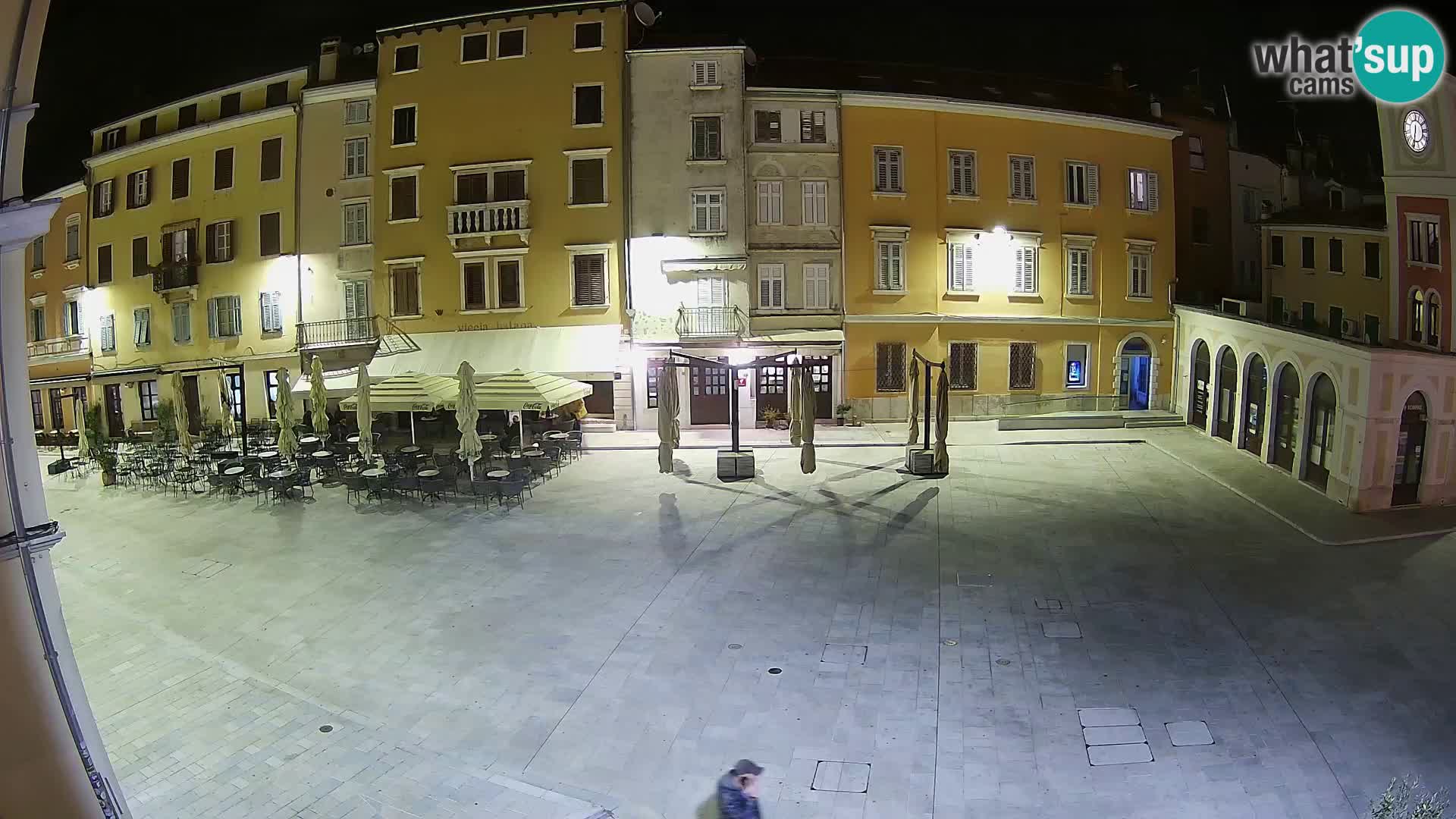 Webcam Rovinj Zentrum – Hauptplatz in Echtzeit