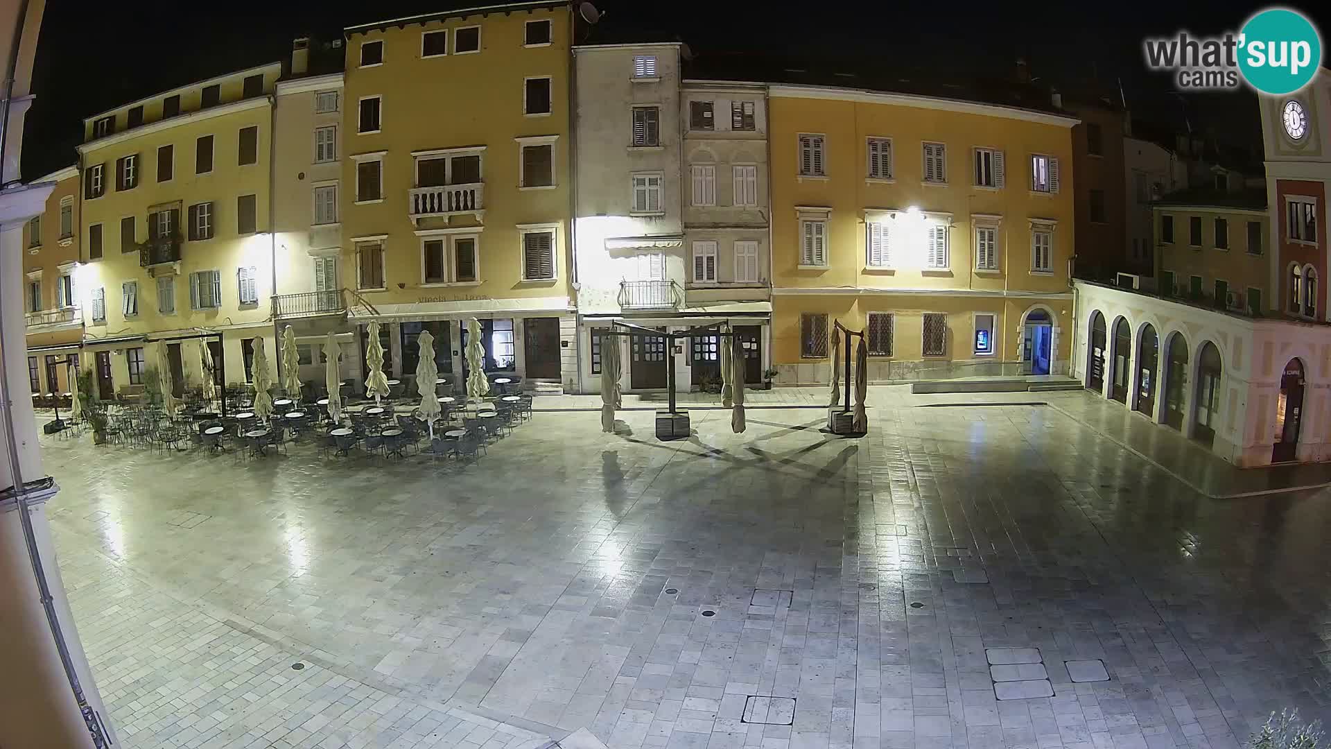 Webcam Rovinj Center – Plaza Principal