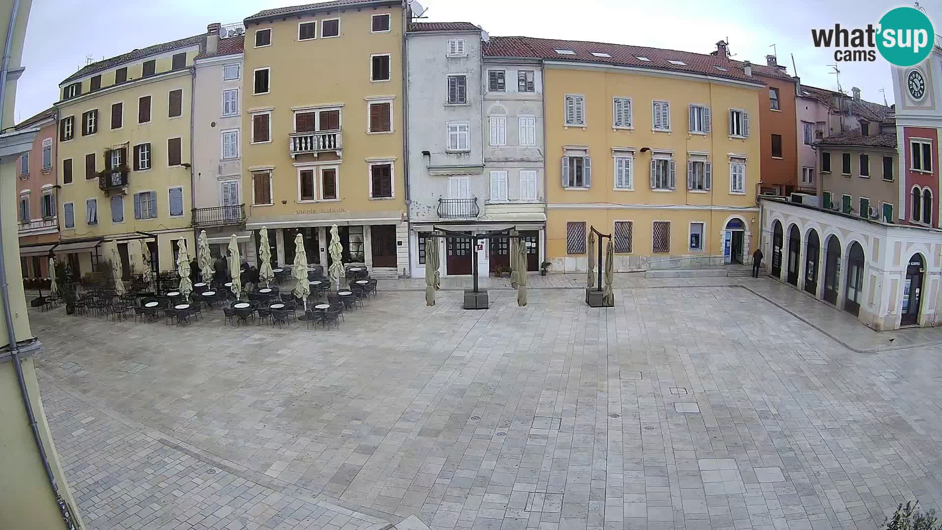 Rovinj Center Webcam – Main Square