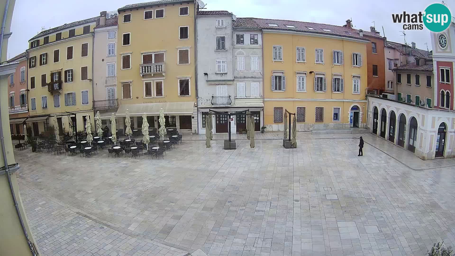Webcam Rovinj Zentrum – Hauptplatz in Echtzeit