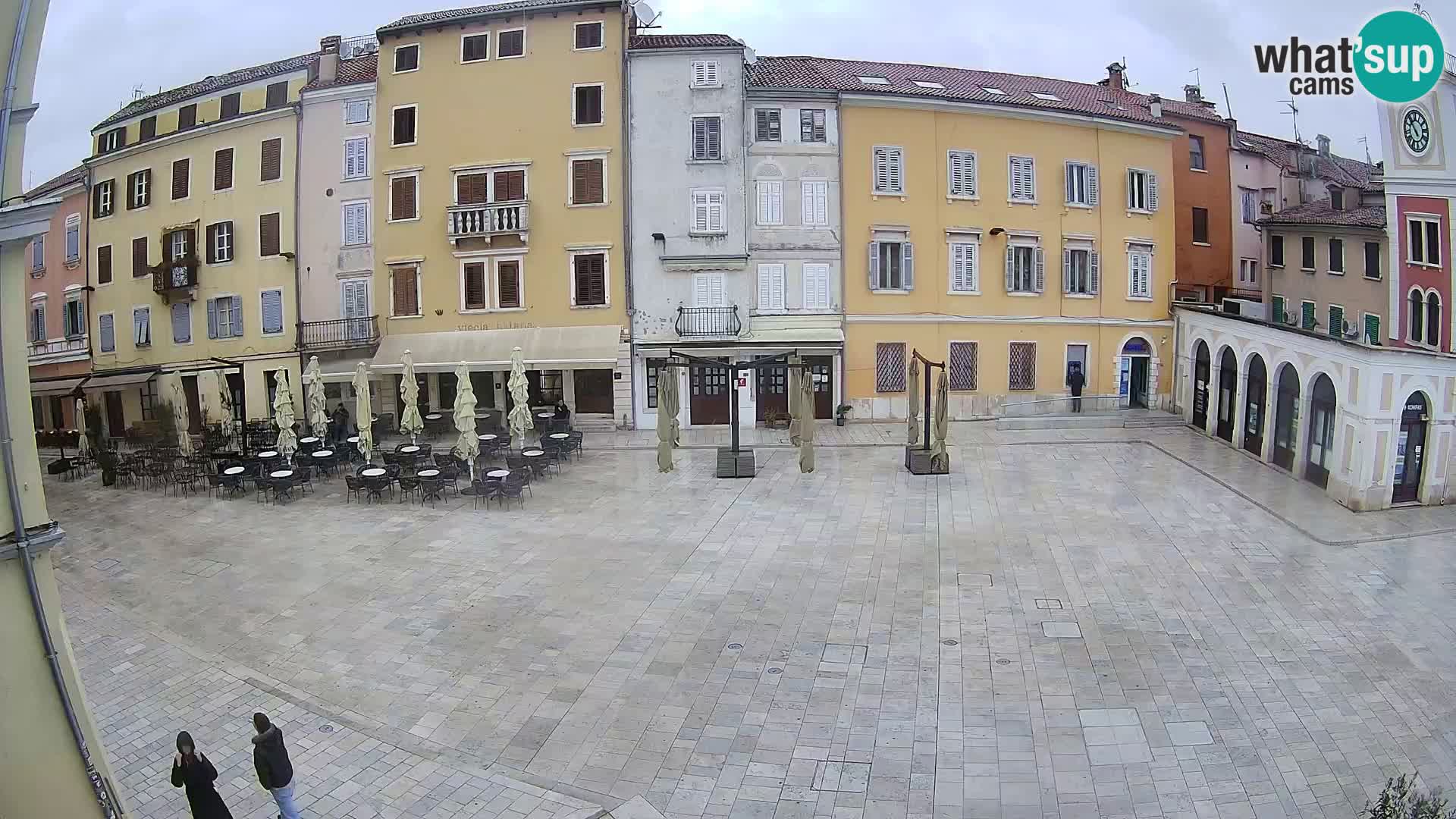 Webcam Rovinj Center – Plaza Principal