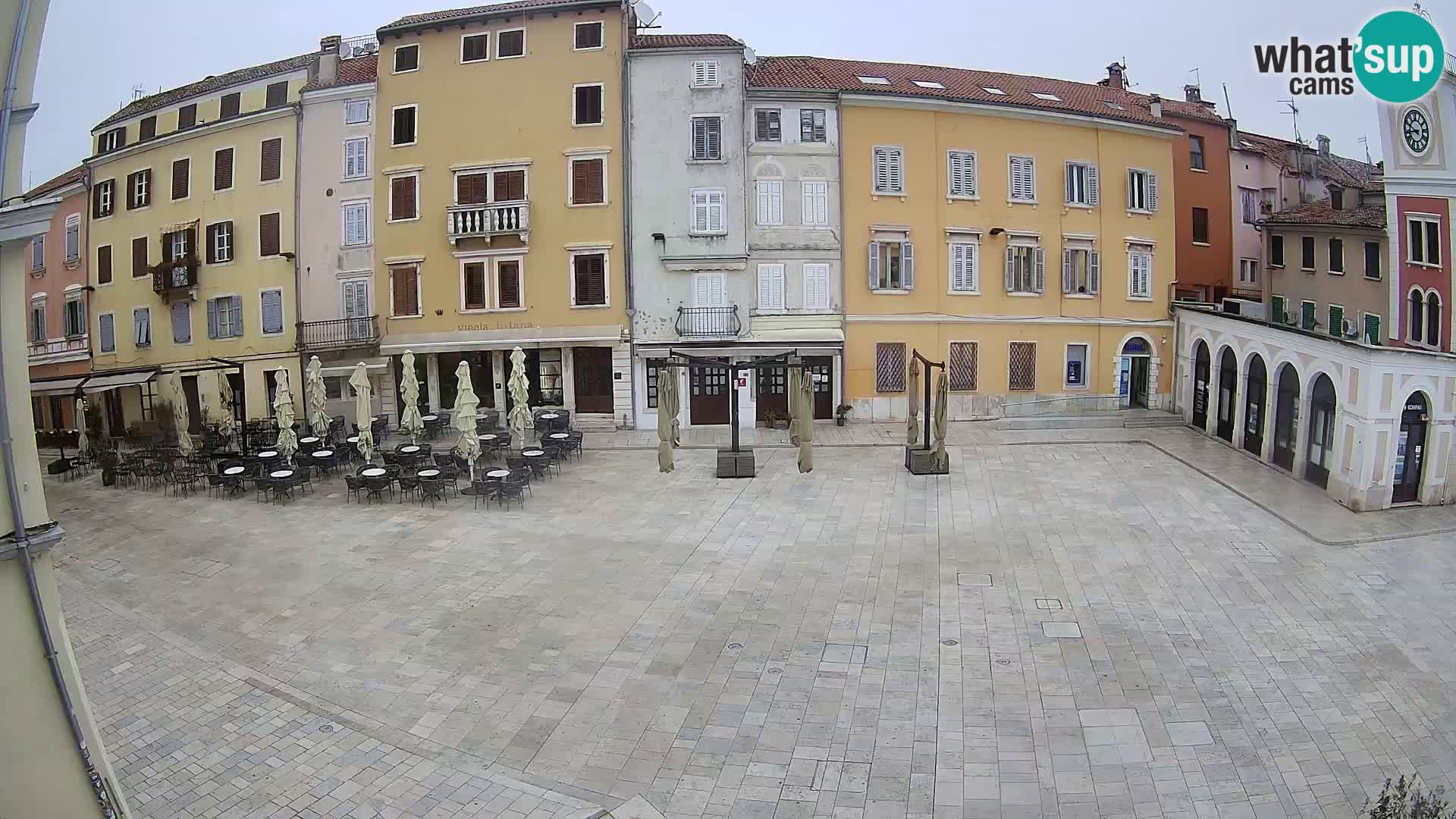 Webcam Rovigno Centro – Piazza Centrale