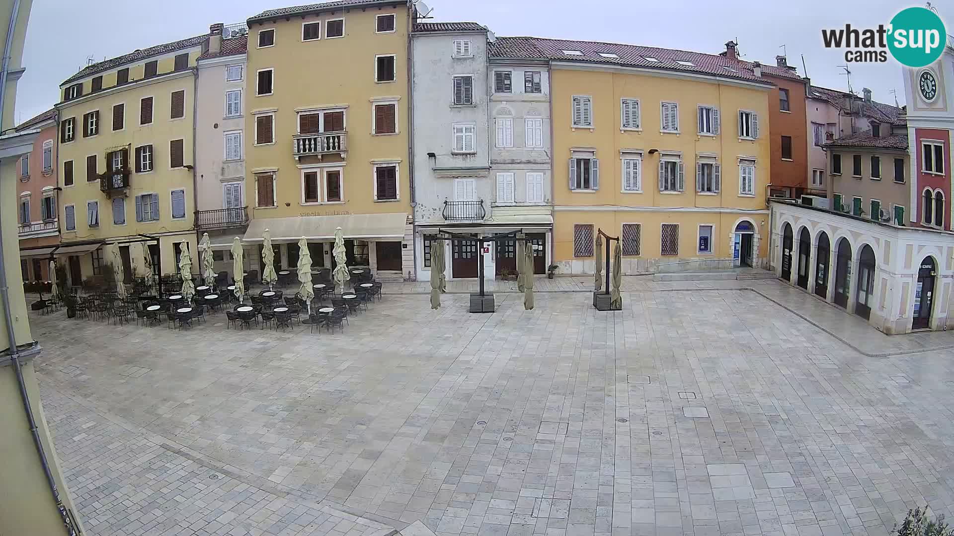 Webcam Rovigno Centro – Piazza Centrale