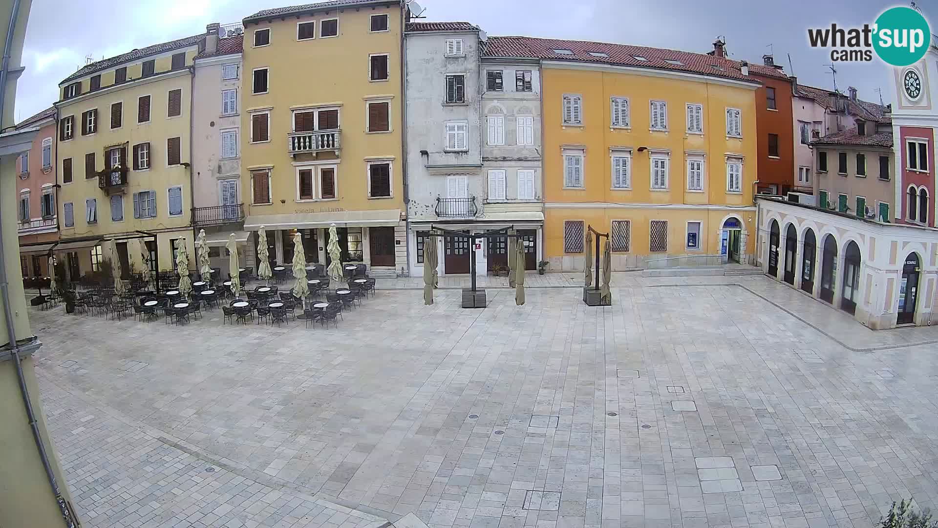 Webcam Rovinj Center – Plaza Principal