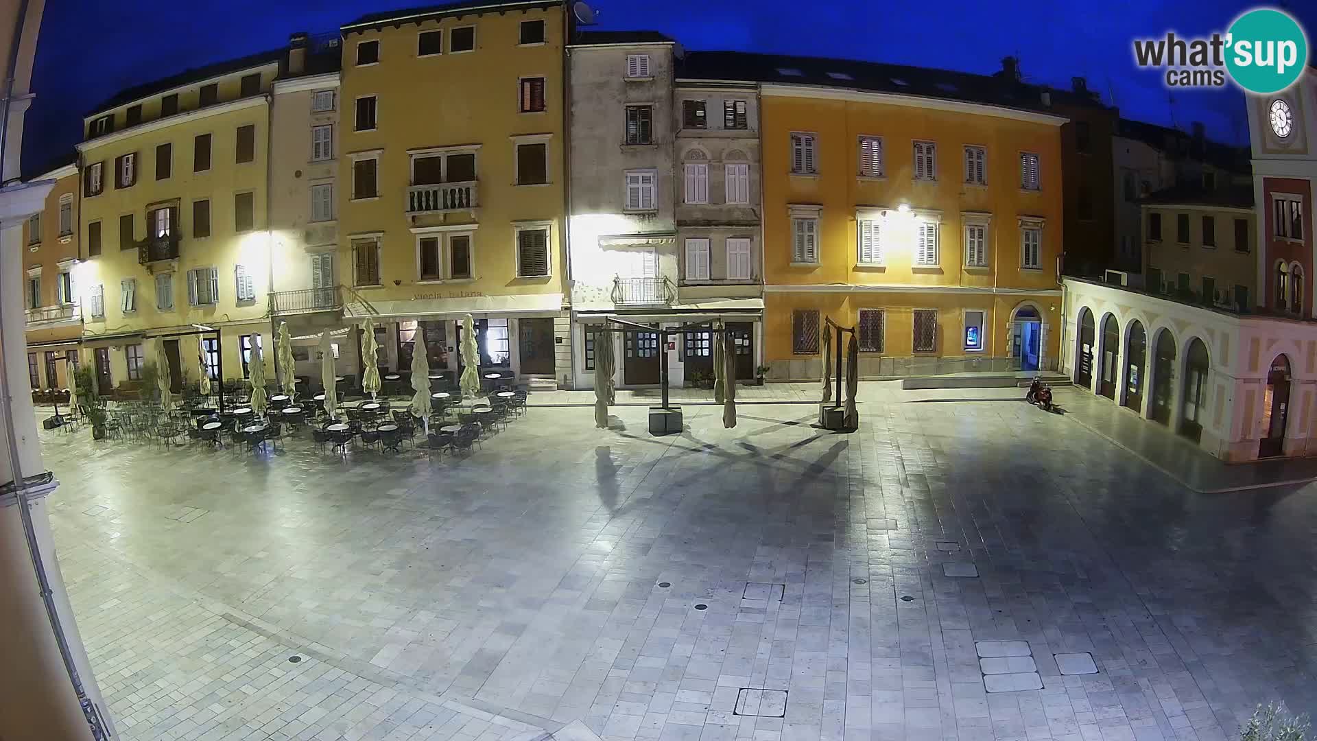 Webcam Rovinj Zentrum – Hauptplatz in Echtzeit