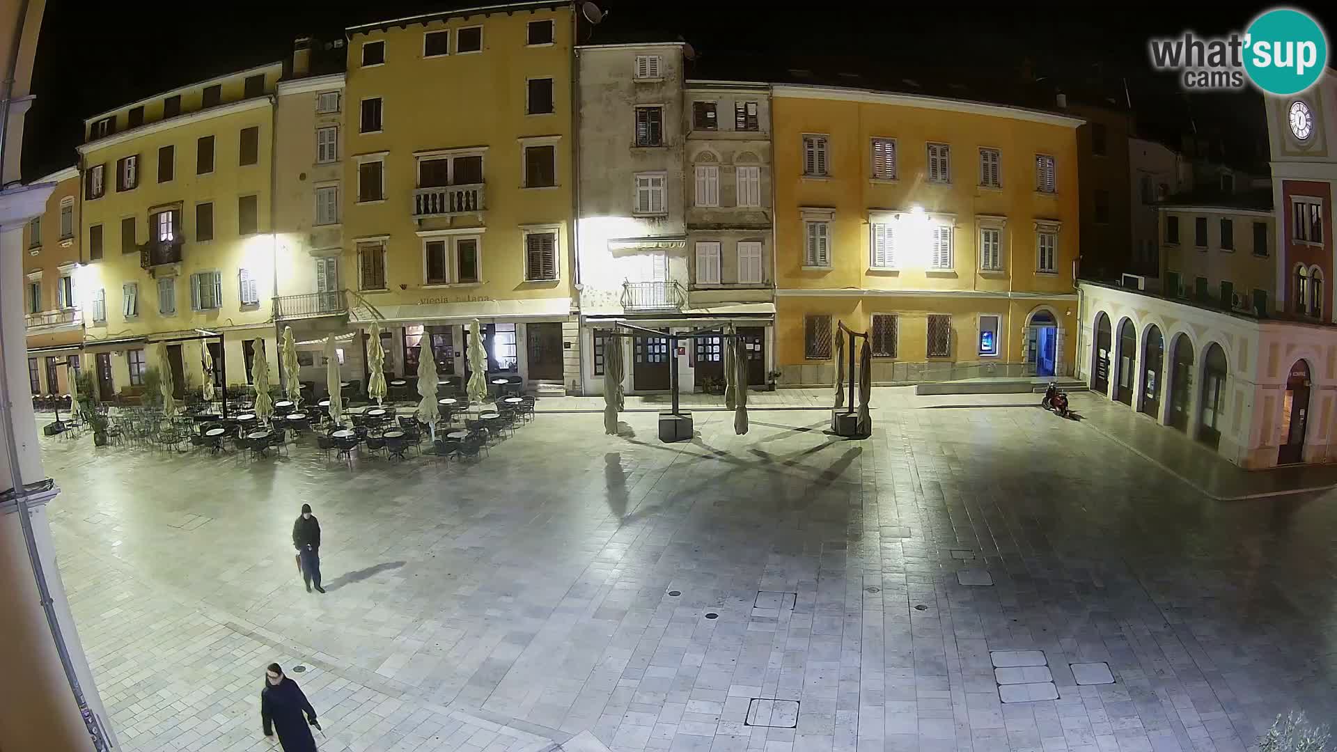 Webcam Rovinj Zentrum – Hauptplatz in Echtzeit
