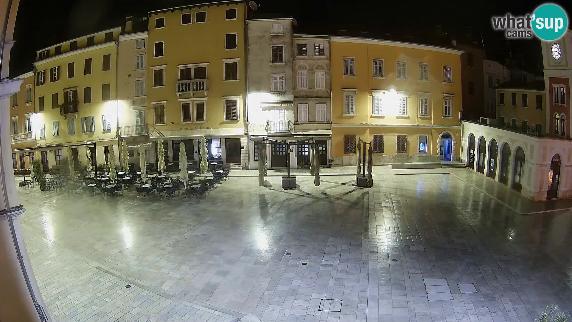Webcam Rovinj Zentrum – Hauptplatz in Echtzeit