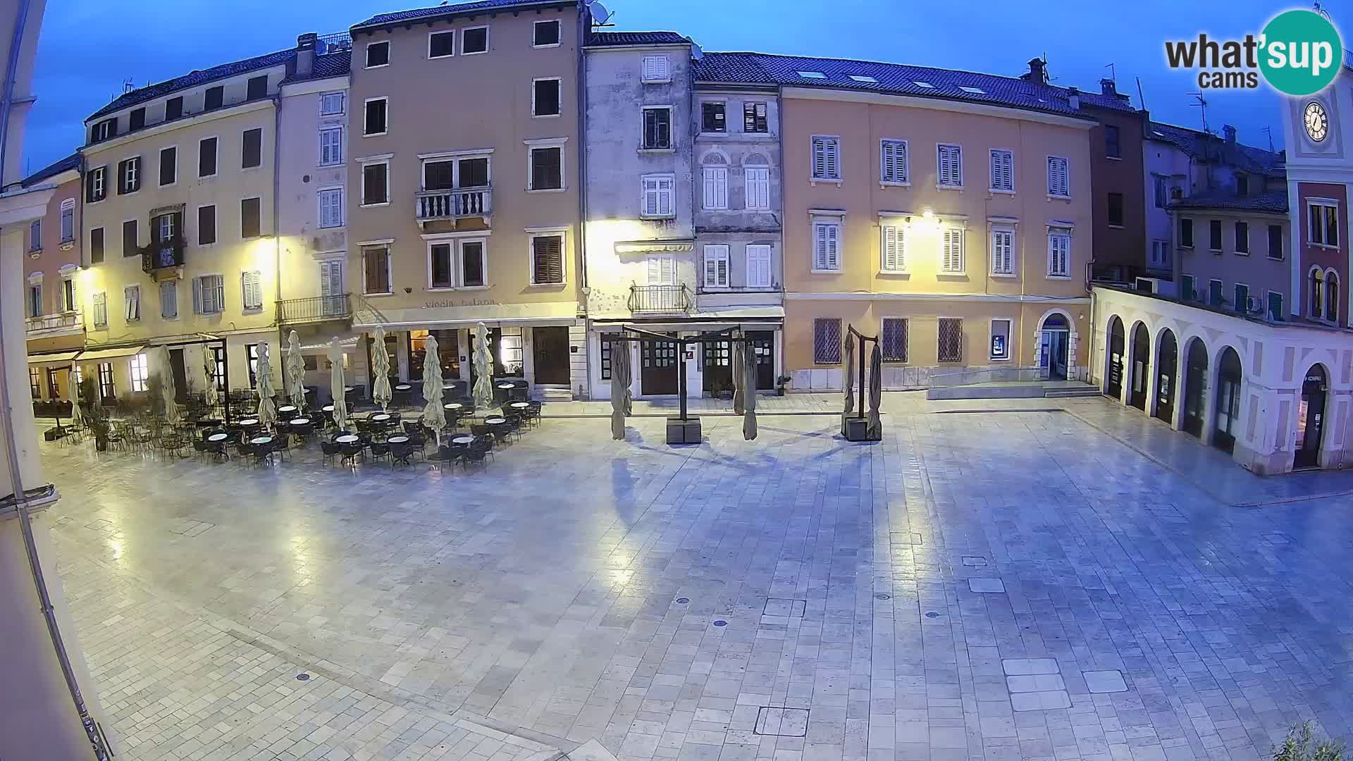 Webcam Rovinj Center – Plaza Principal