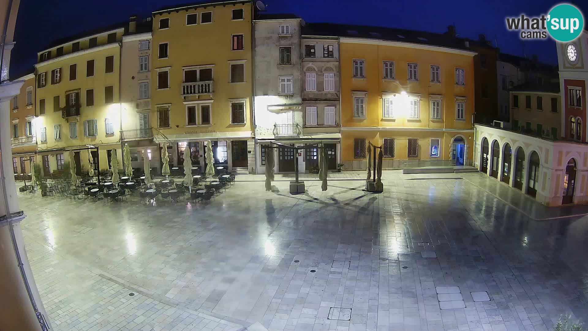 Webcam Rovinj Zentrum – Hauptplatz in Echtzeit