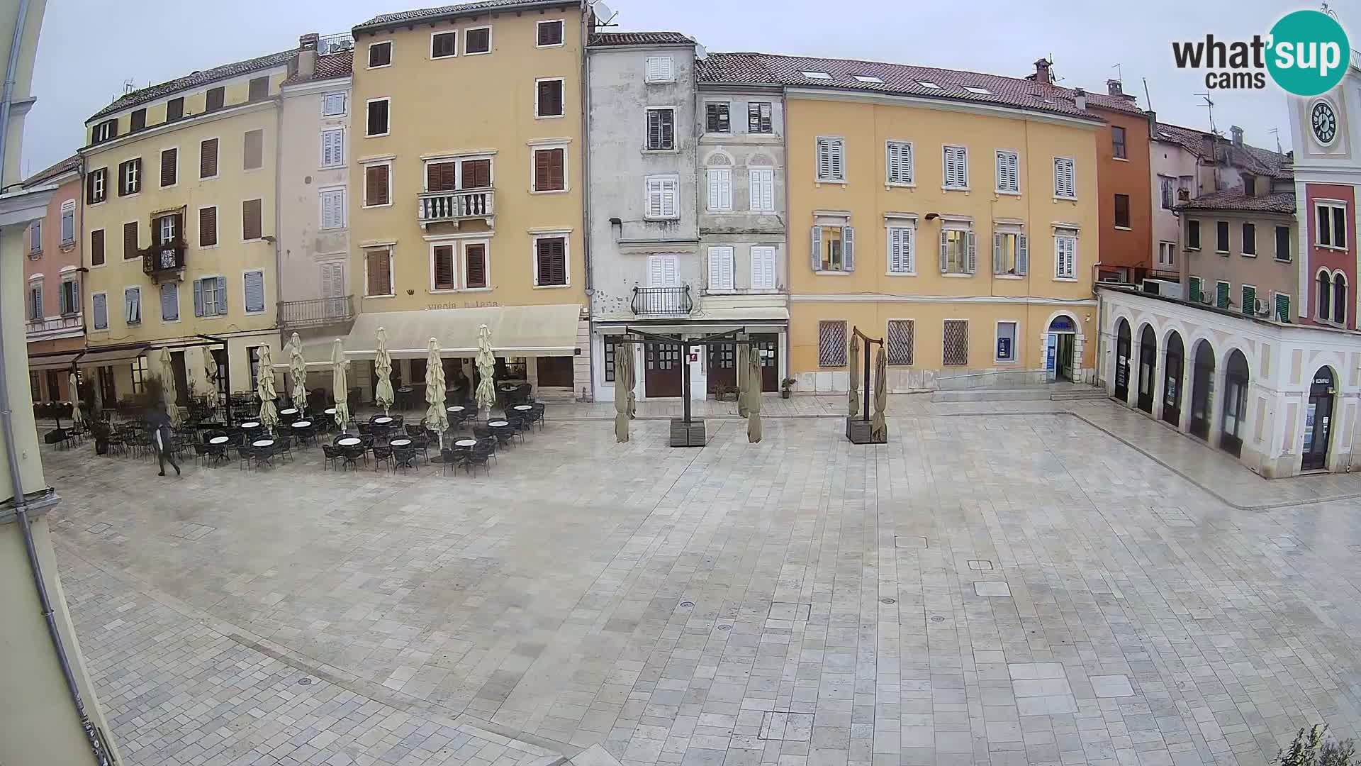 Webcam Rovinj Center – Plaza Principal