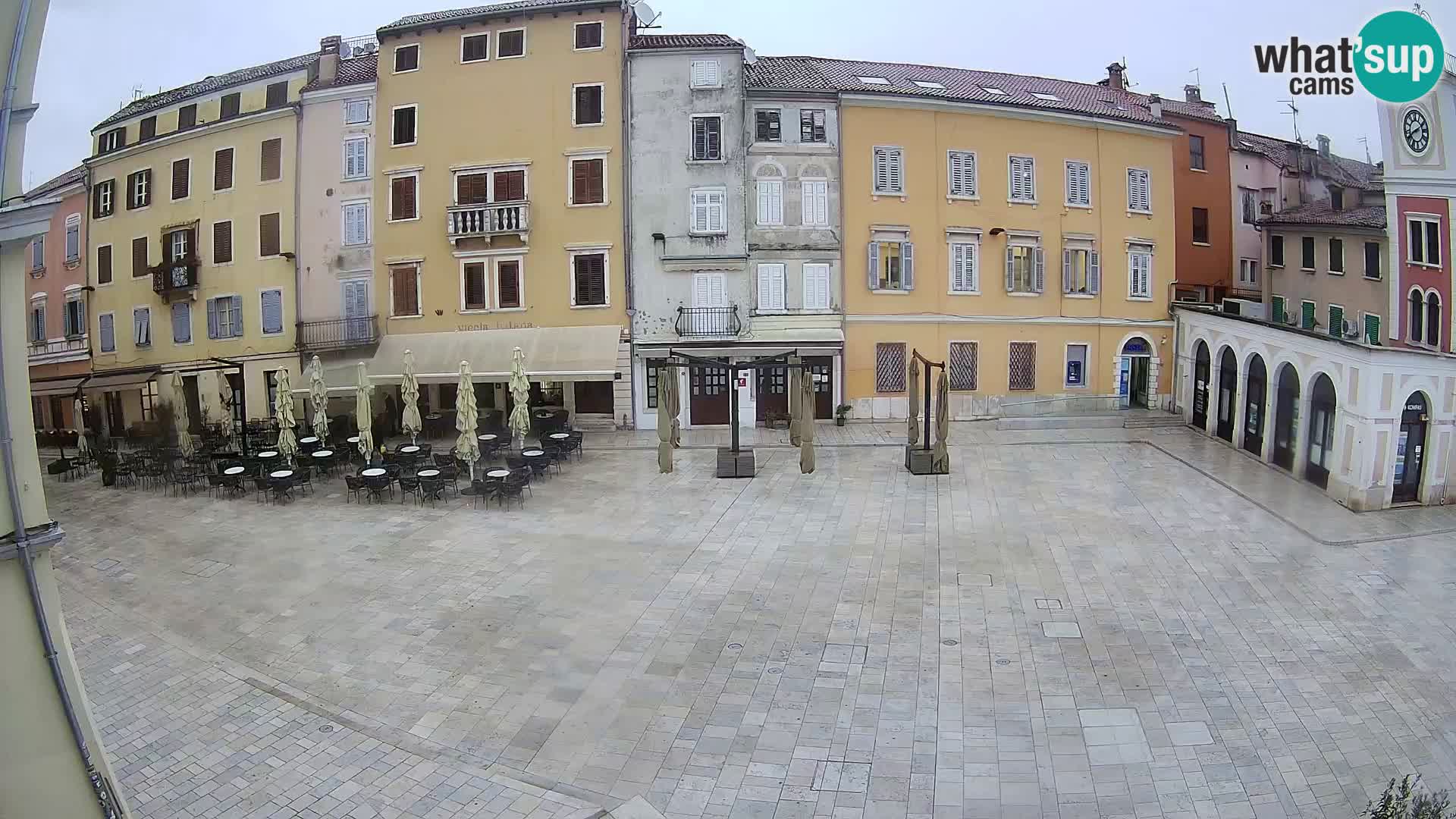 Webcam Rovinj Center – Plaza Principal