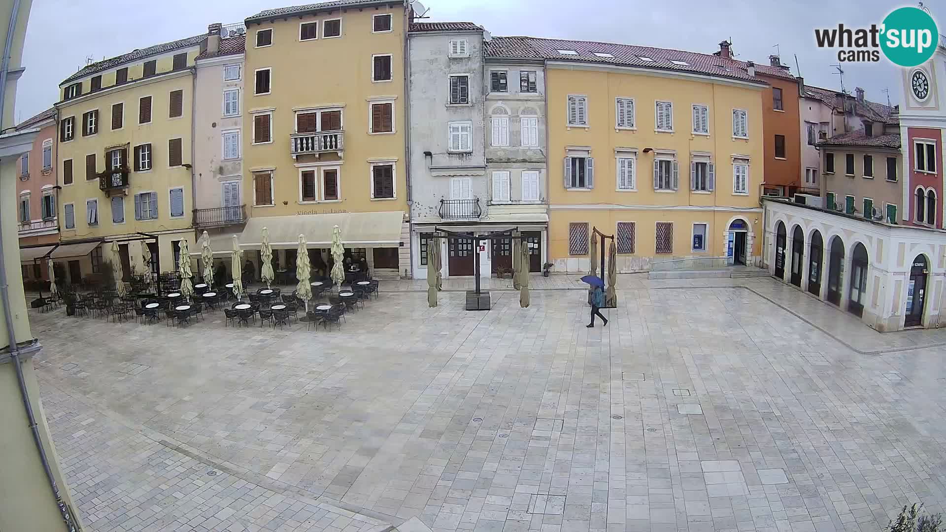 Webcam Rovinj Center – Plaza Principal
