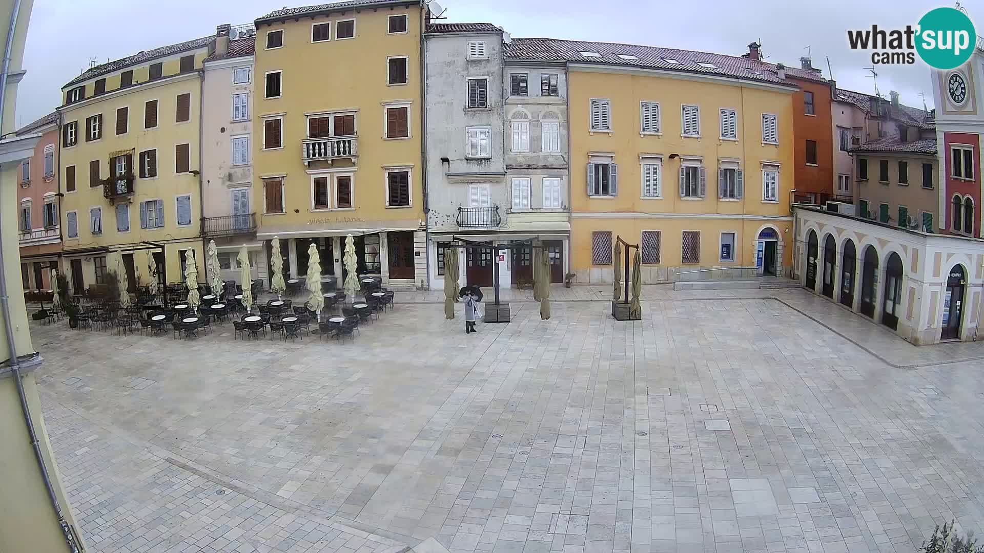 Webcam Rovinj Zentrum – Hauptplatz in Echtzeit