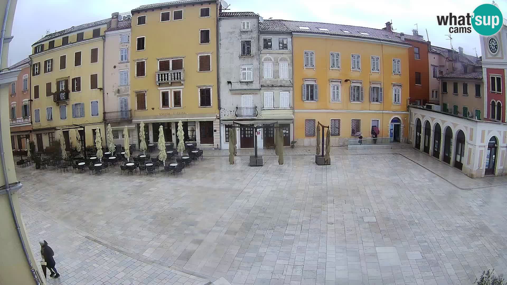 Webcam Rovinj Zentrum – Hauptplatz in Echtzeit