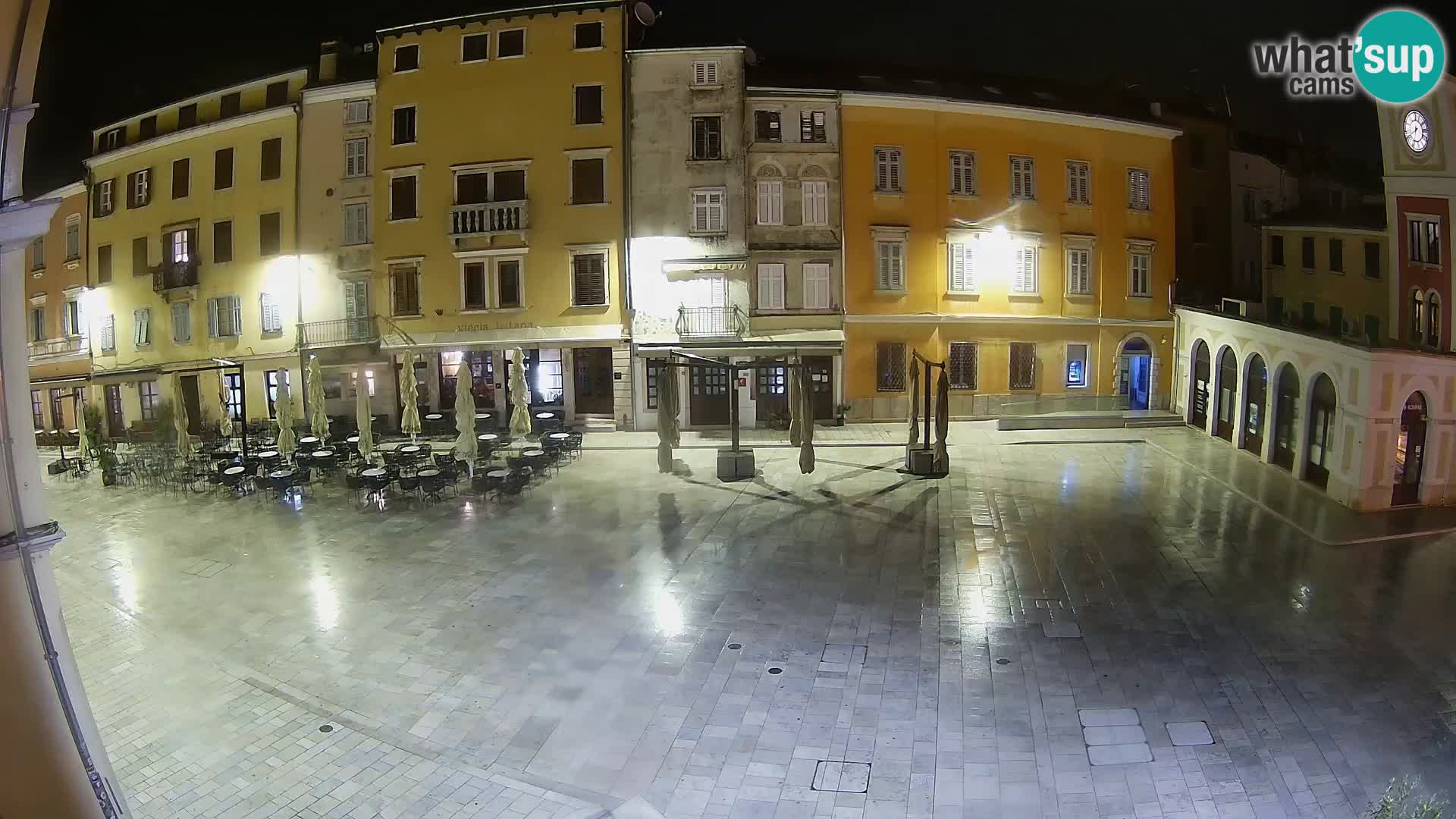 Webcam Rovinj Zentrum – Hauptplatz in Echtzeit