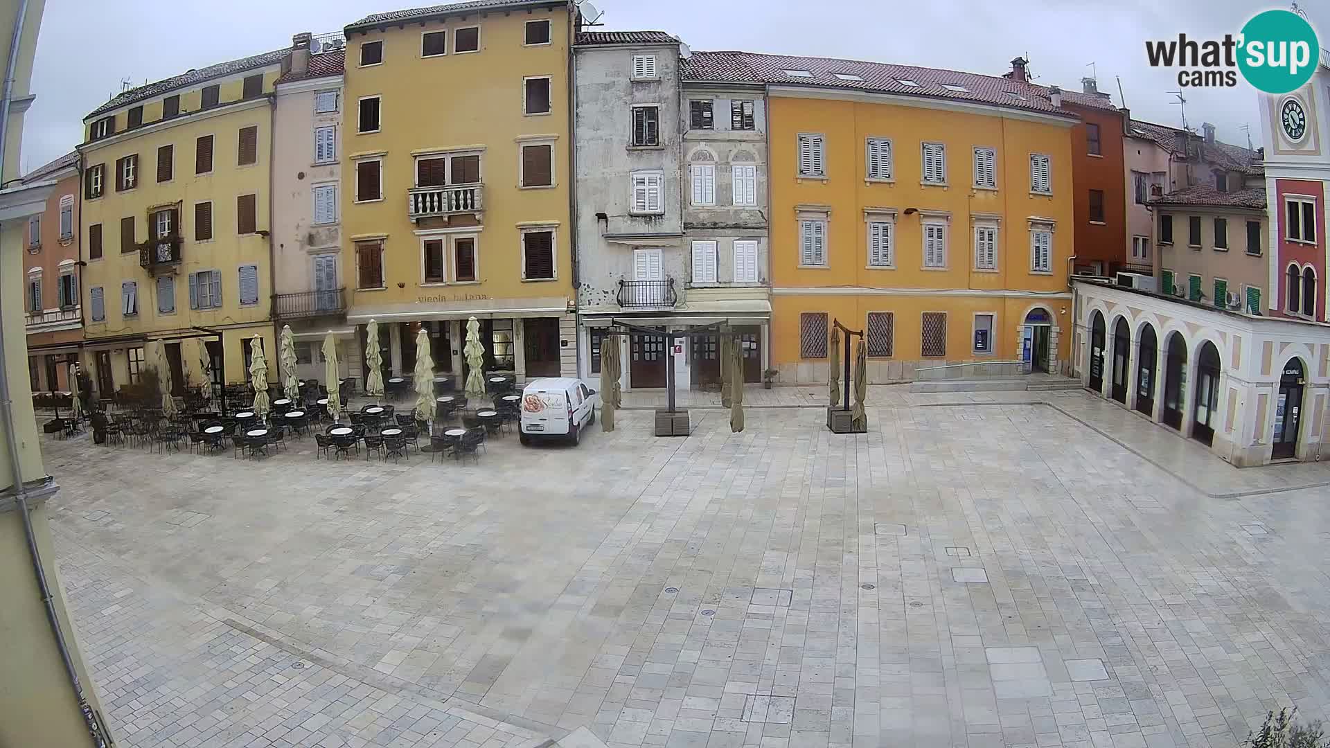 Webcam Rovinj Center – Plaza Principal