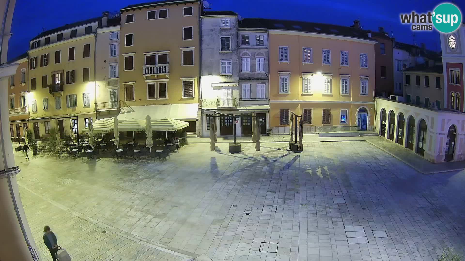 Webcam Rovinj Zentrum – Hauptplatz in Echtzeit