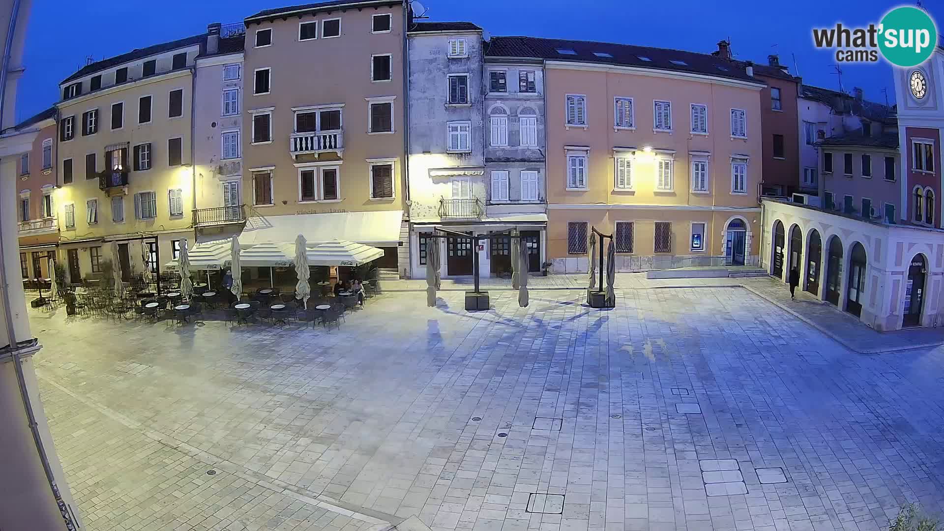 Webcam Rovinj Zentrum – Hauptplatz in Echtzeit