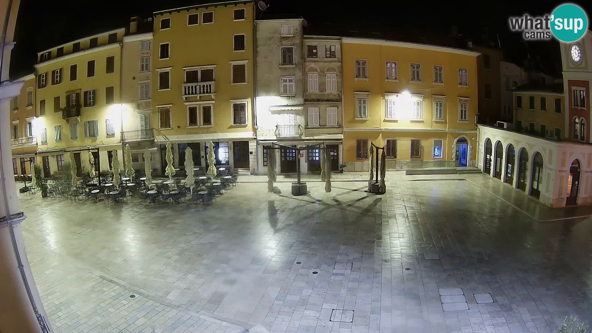 Webcam Rovinj Zentrum – Hauptplatz in Echtzeit