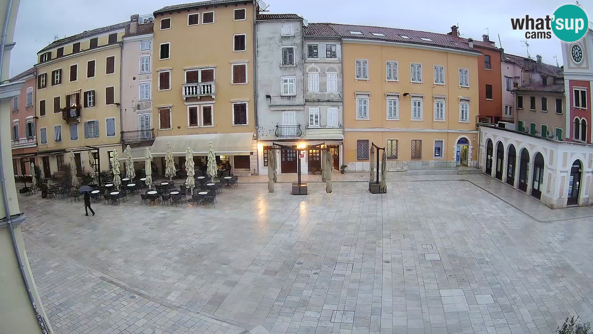 Webcam Rovinj Center – Plaza Principal