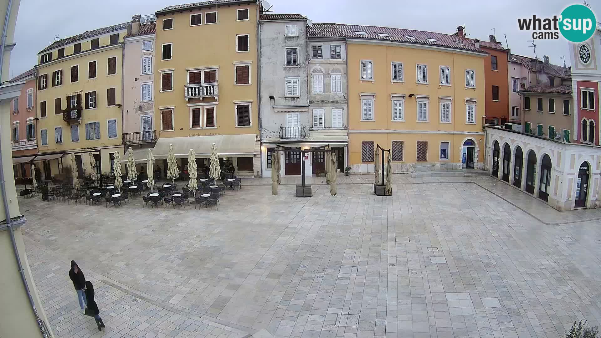 Webcam Rovinj Center – Plaza Principal