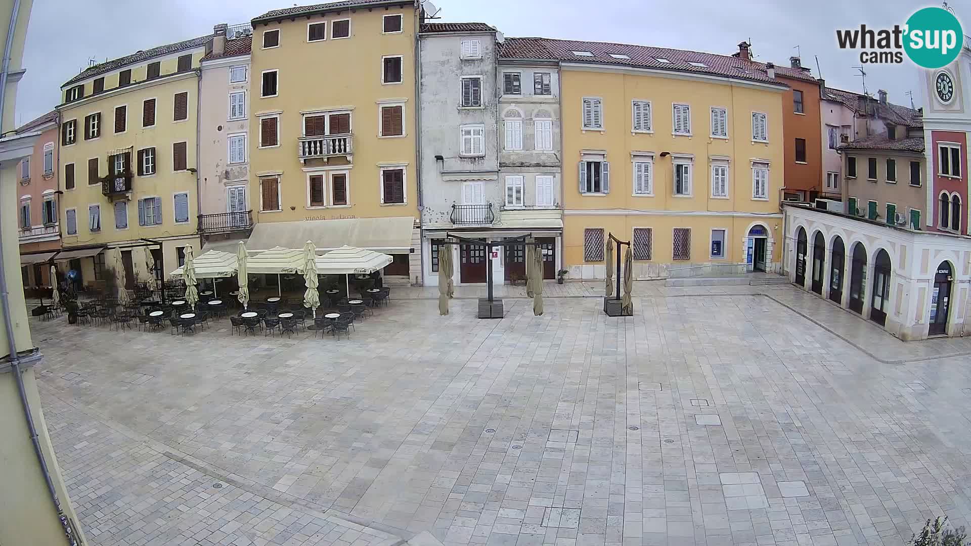 Webcam Rovinj Center – Plaza Principal