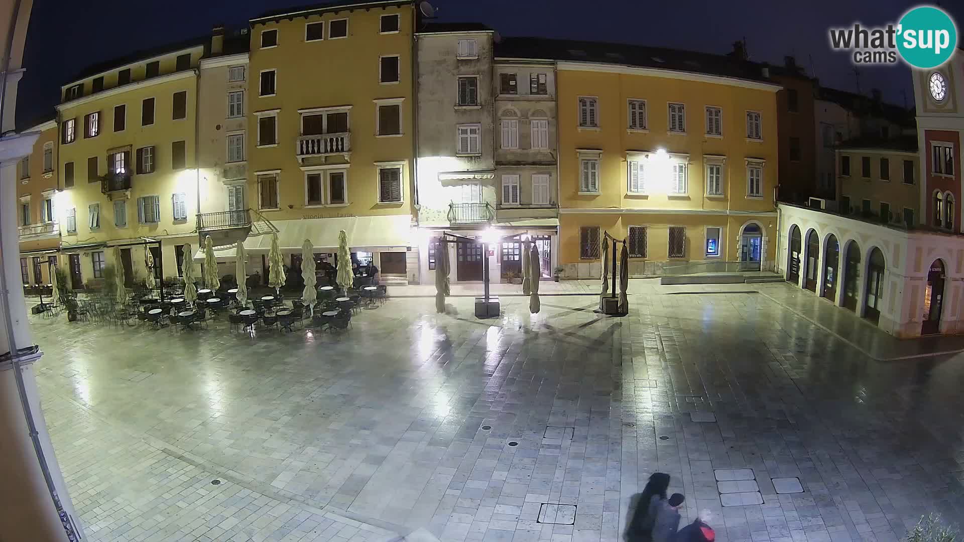 Webcam Rovinj Zentrum – Hauptplatz in Echtzeit