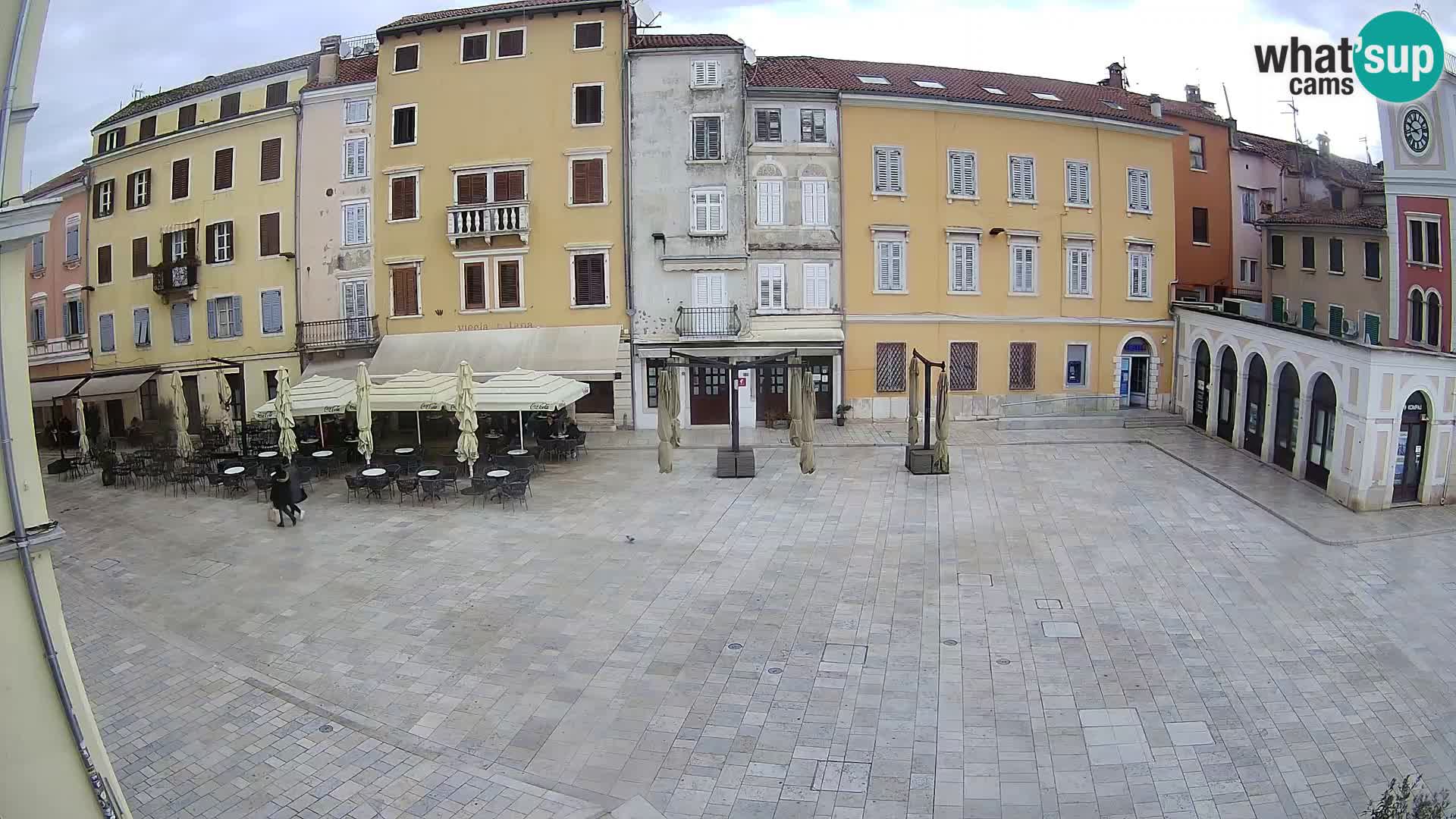 Webcam Rovinj Center – Plaza Principal