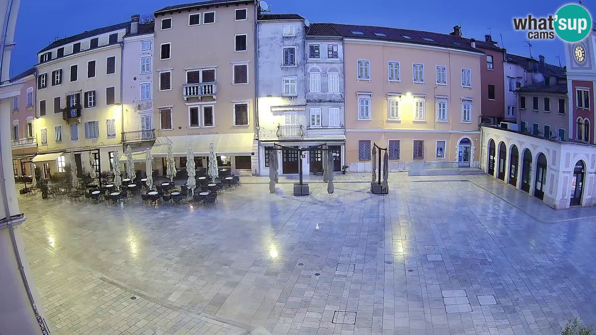 Webcam Rovinj Center – Plaza Principal