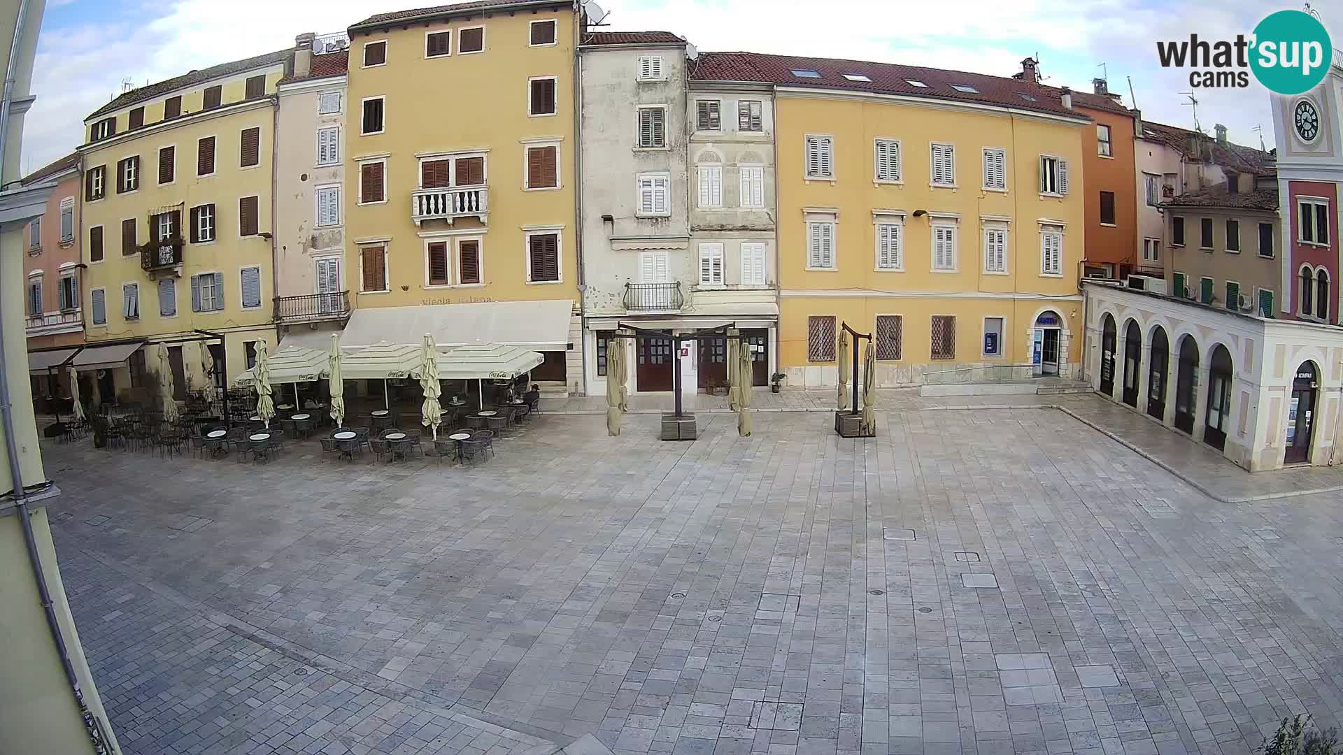 Spletna kamera Rovinj Center – Glavni trg