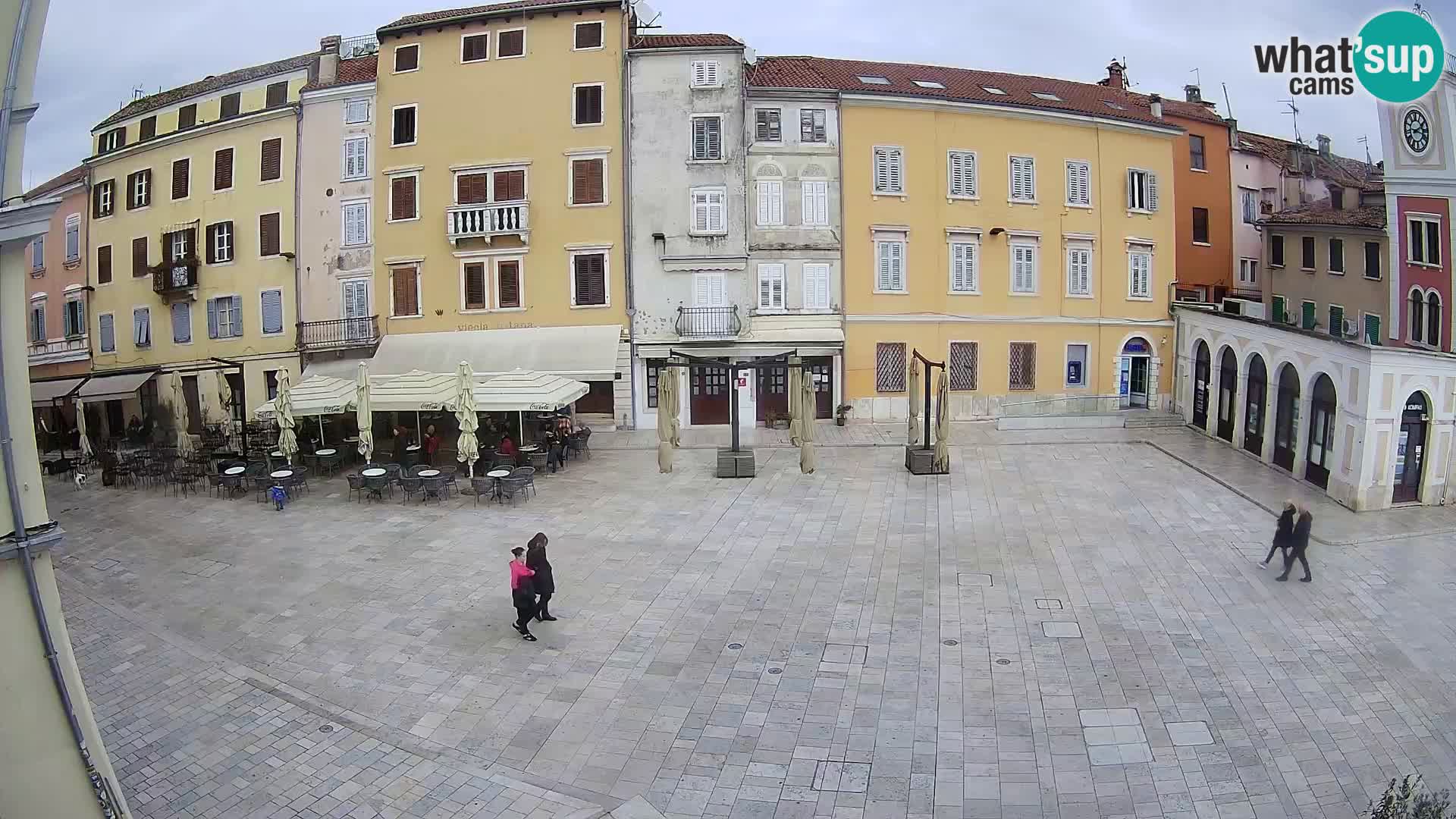 Webcam Rovinj Center – Plaza Principal