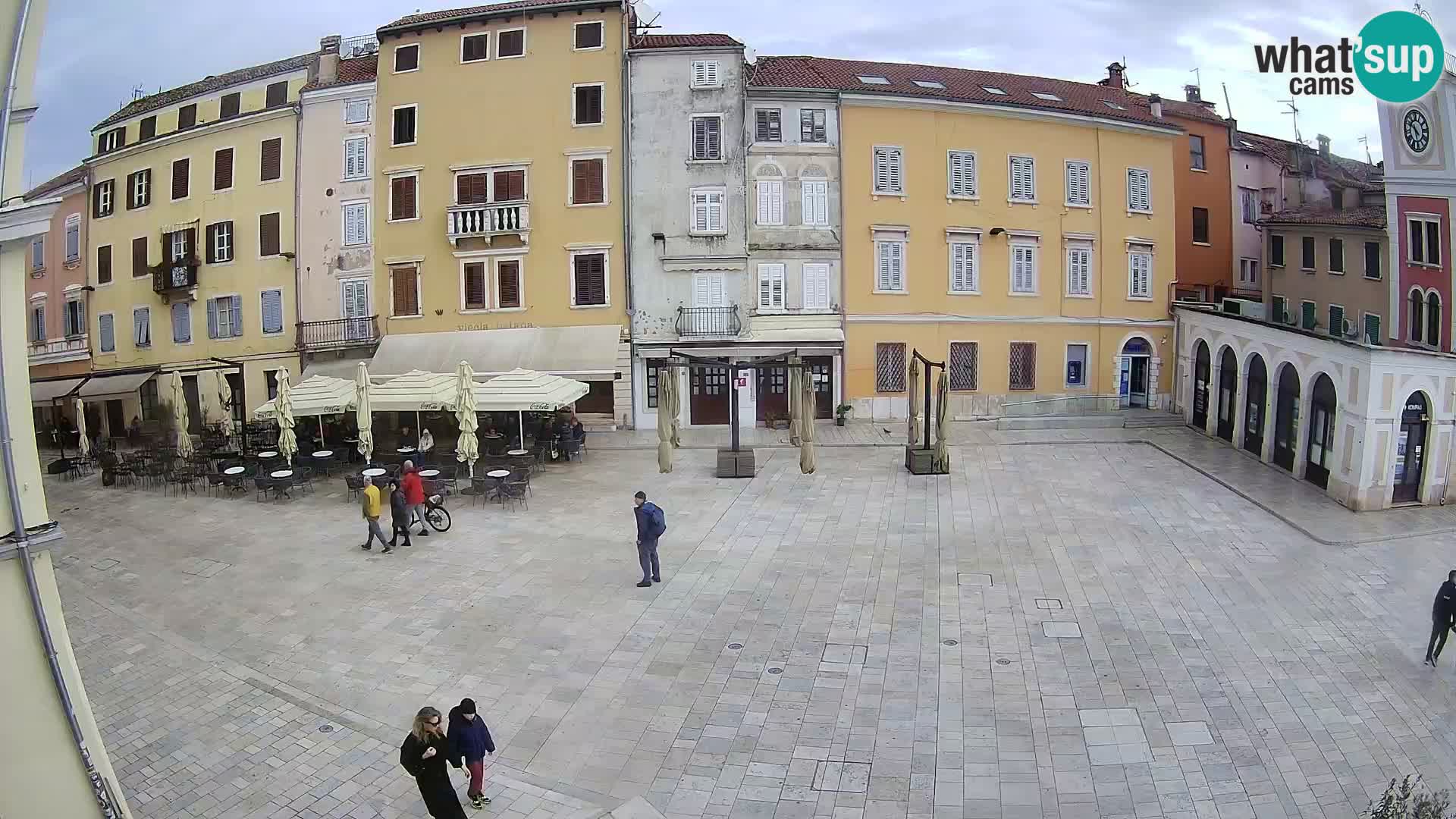 Webcam Rovinj Centar – glavni trg