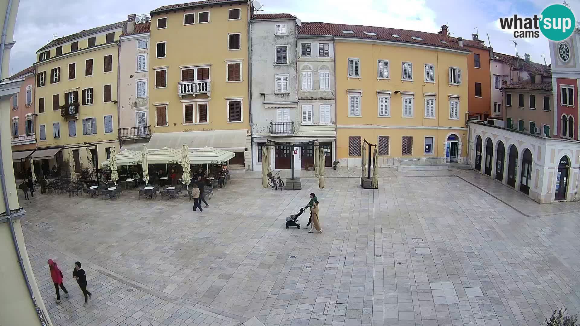 Webcam Rovinj Centar – glavni trg