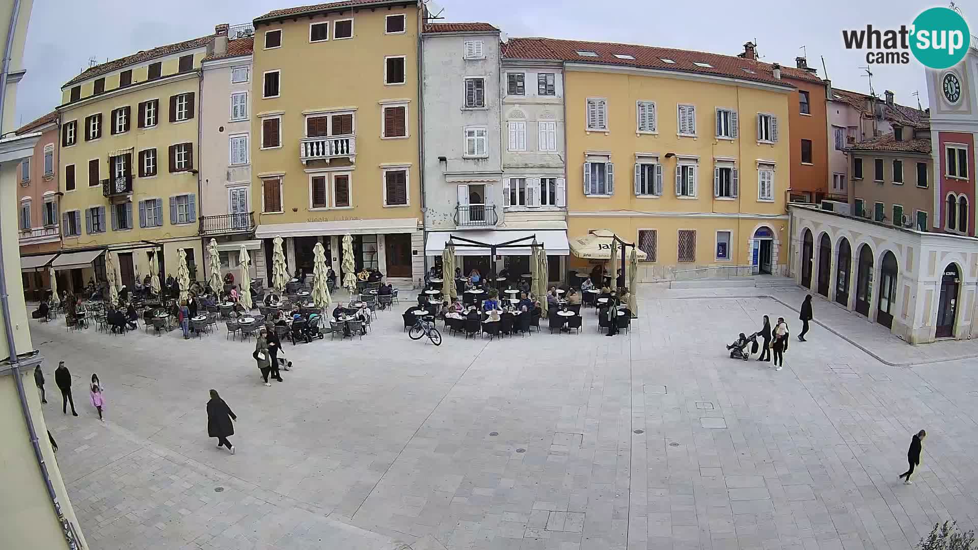Rovinj Center Webcam – Main Square