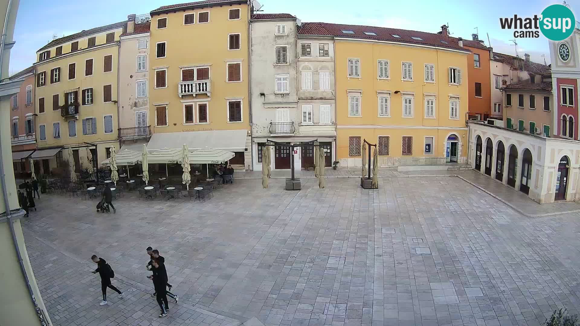 Webcam Rovinj Center – Plaza Principal