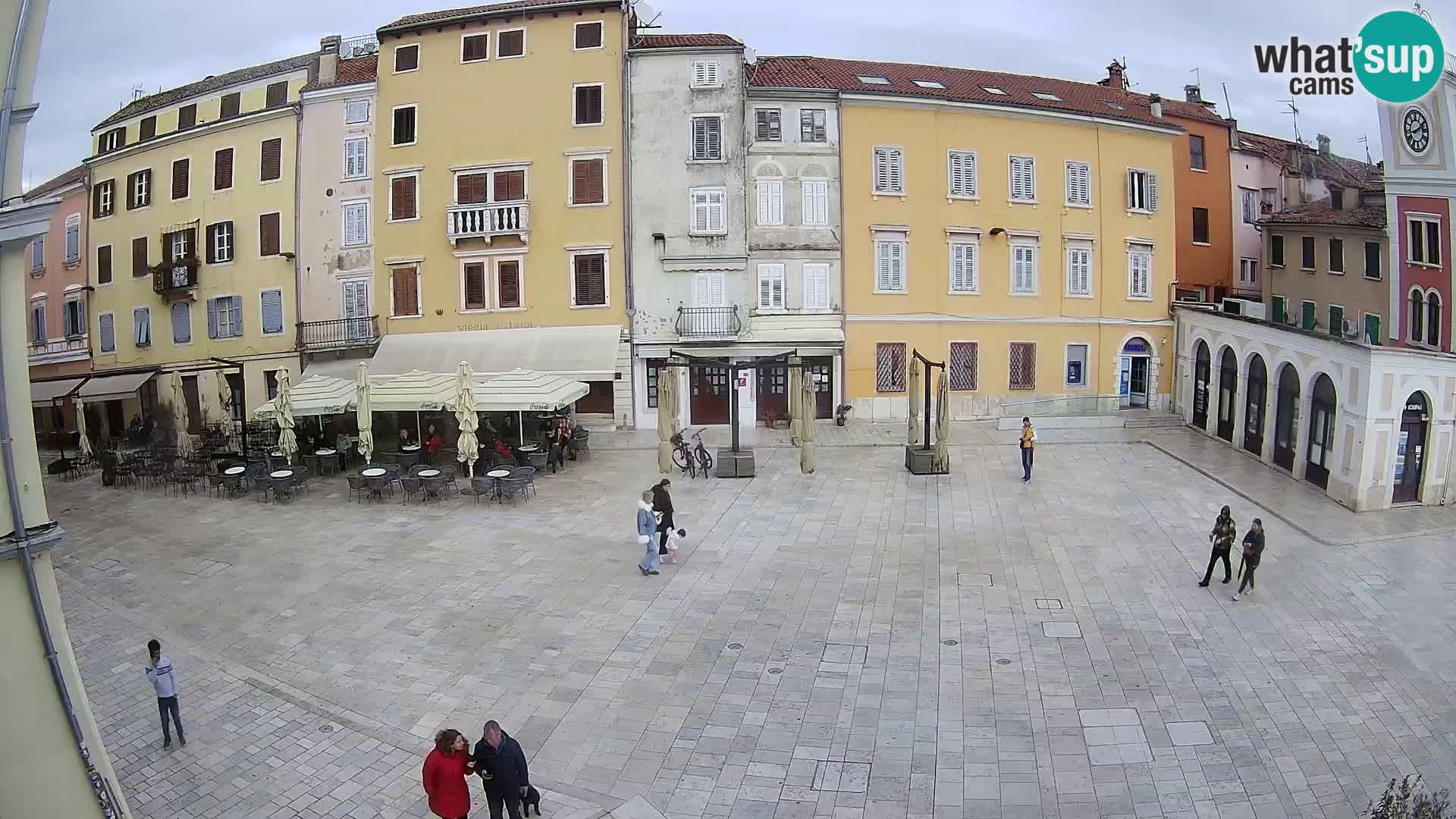 Webcam Rovinj Center – Plaza Principal