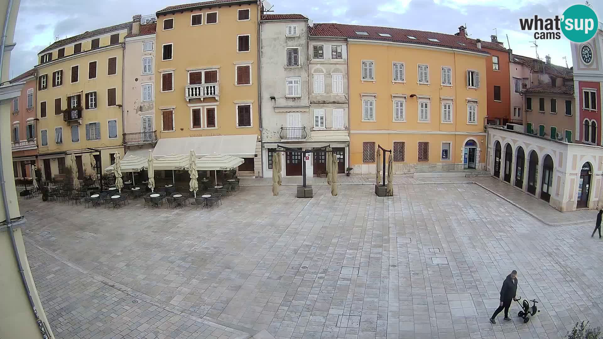 Webcam Rovinj Zentrum – Hauptplatz in Echtzeit