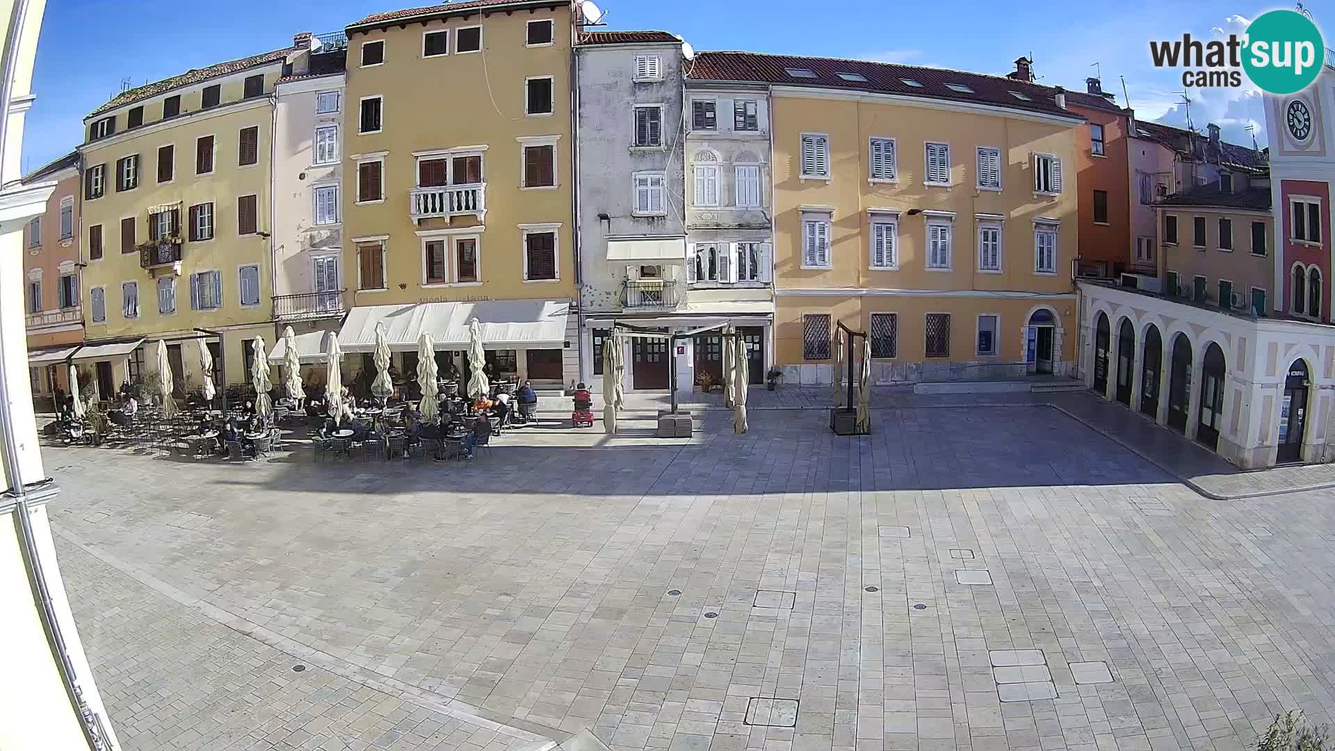 Rovinj Center Webcam – Main Square