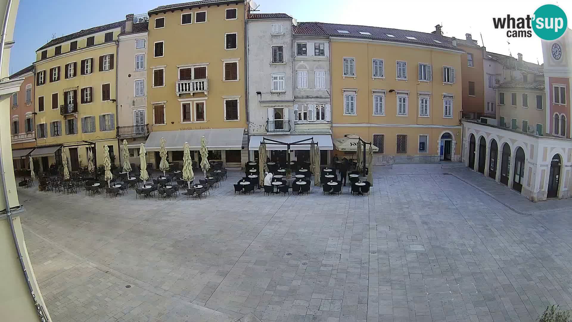 Webcam Rovinj Center – Plaza Principal