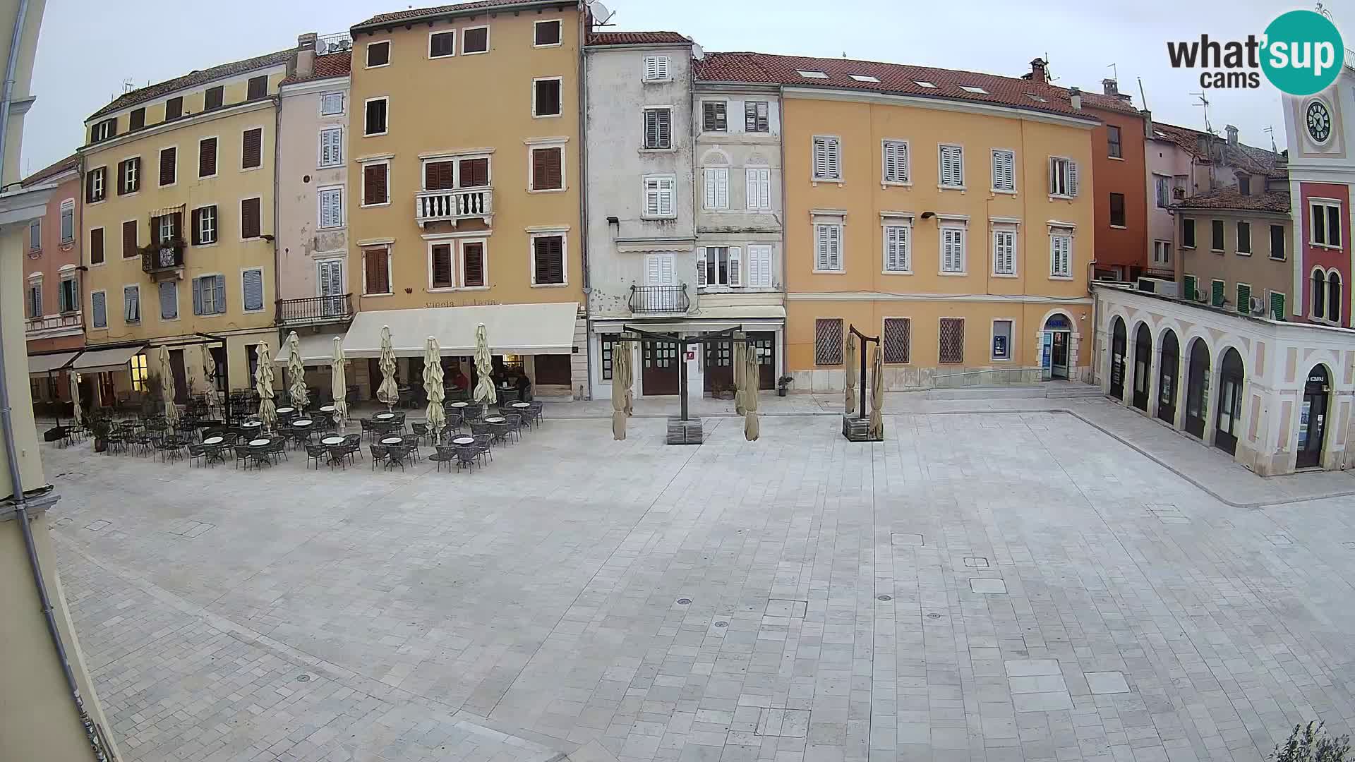 Rovinj Center Webcam – Main Square