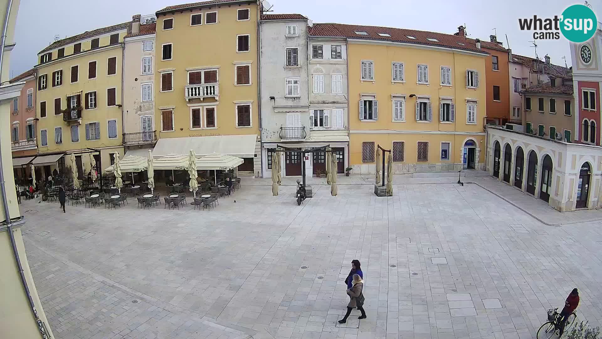Webcam Rovinj Center – Plaza Principal