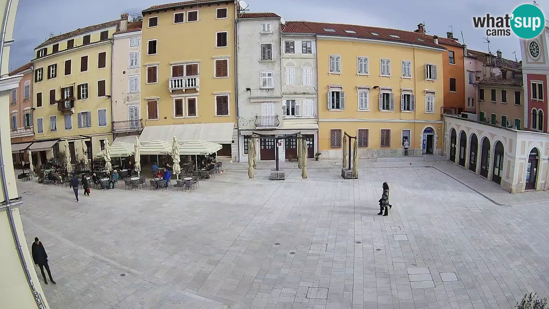 Webcam Rovinj Center – Plaza Principal