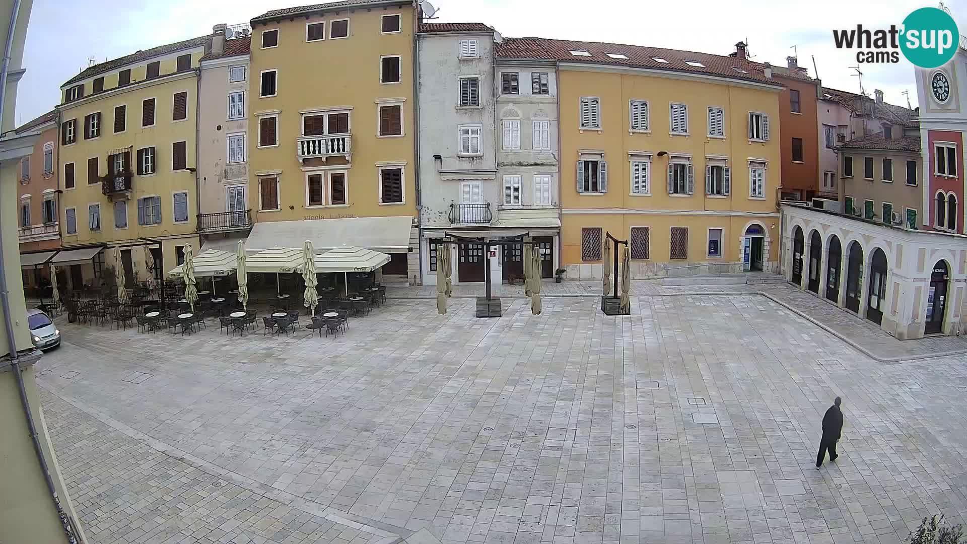 Webcam Rovinj Center – Plaza Principal
