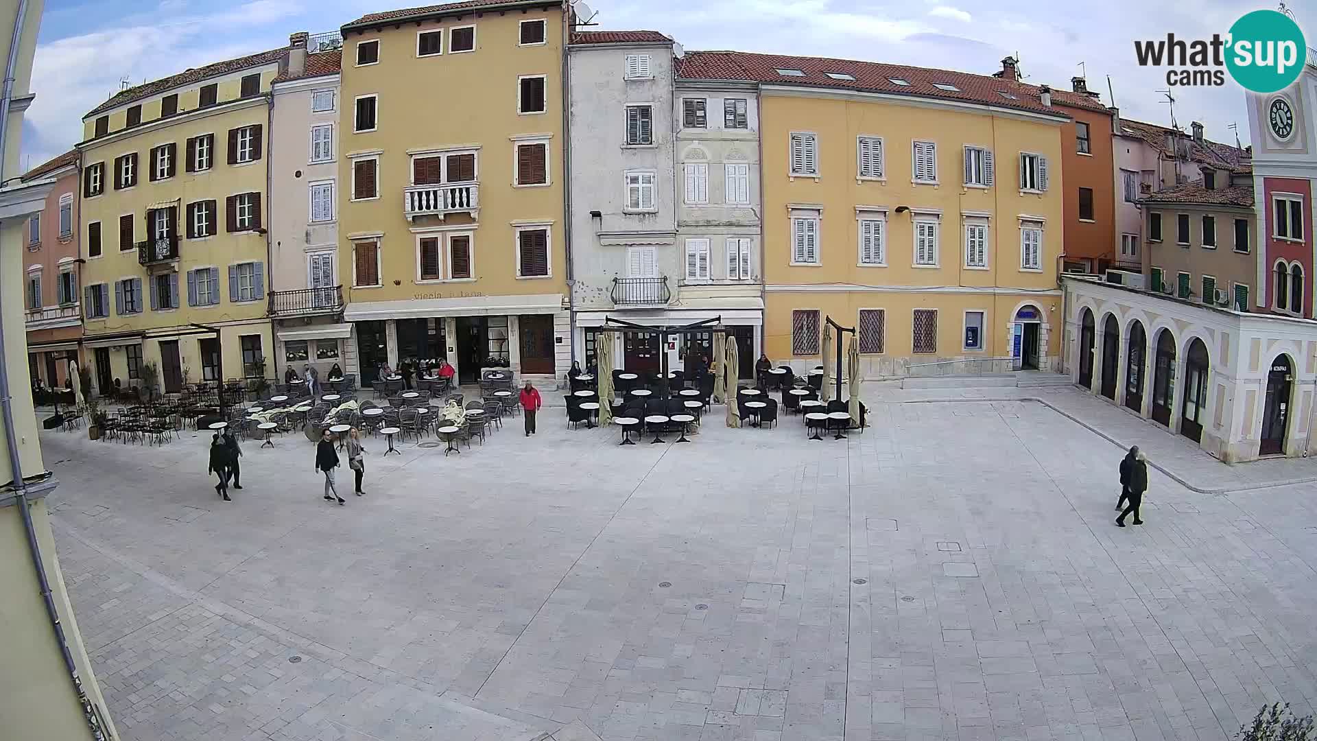 Webcam Rovinj Centre – Place Principale